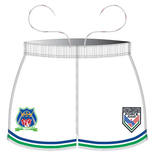 Royal Rambler Rugby Shorts, Western Counties Force Rugby Shorts