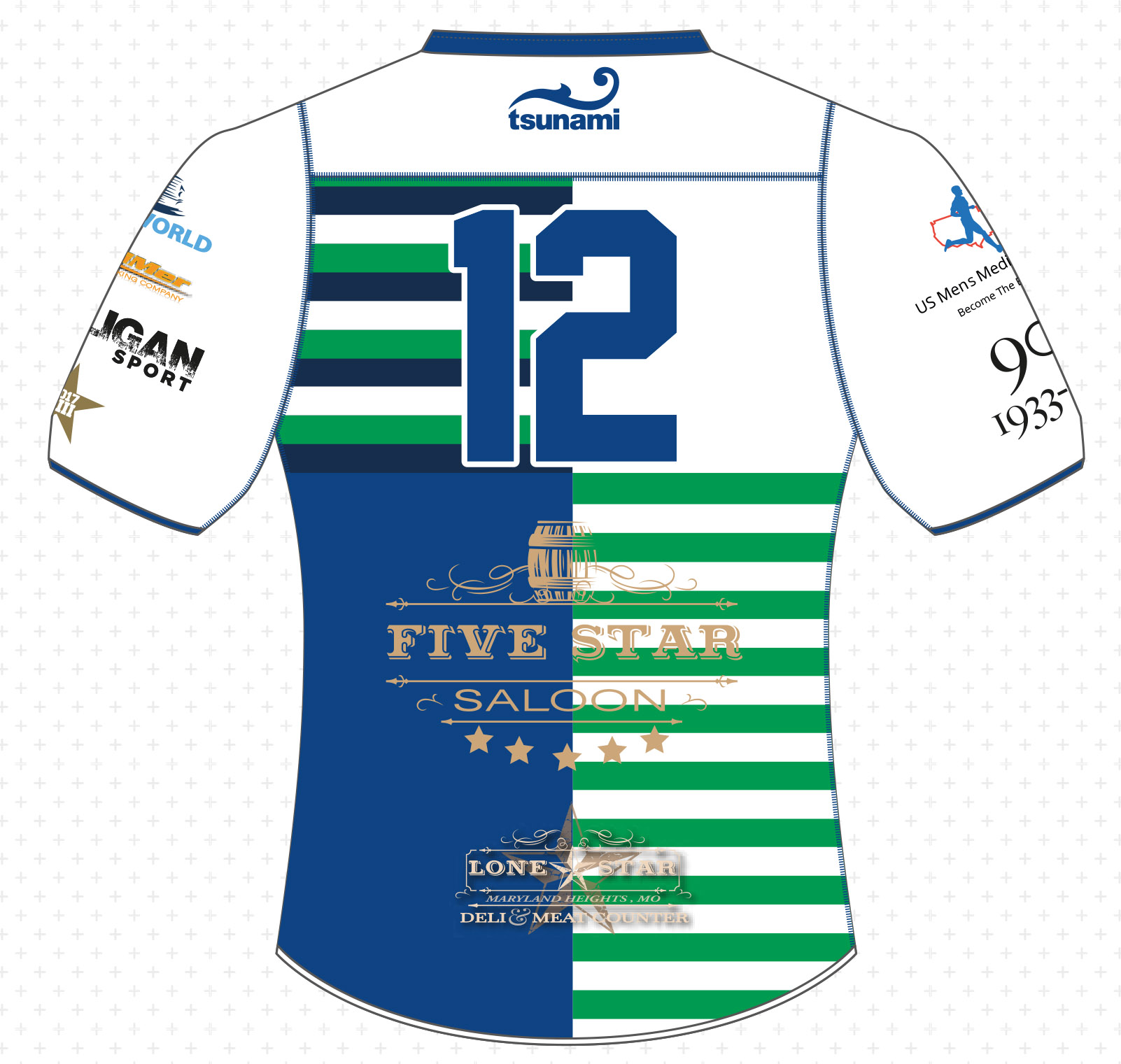 90th Anniversary Jersey for Royal Rambler Rugby Club